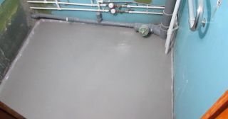 Наливной пол в туалете Курск, цена от 869 руб.